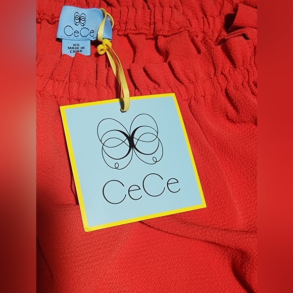 NWT Cece - Ruffled Square-Neck Top - Picture 5 of 5